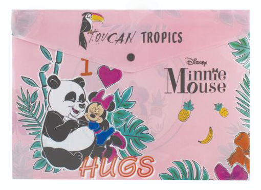 Picture of MINNIE BUTTON FOLDER A4